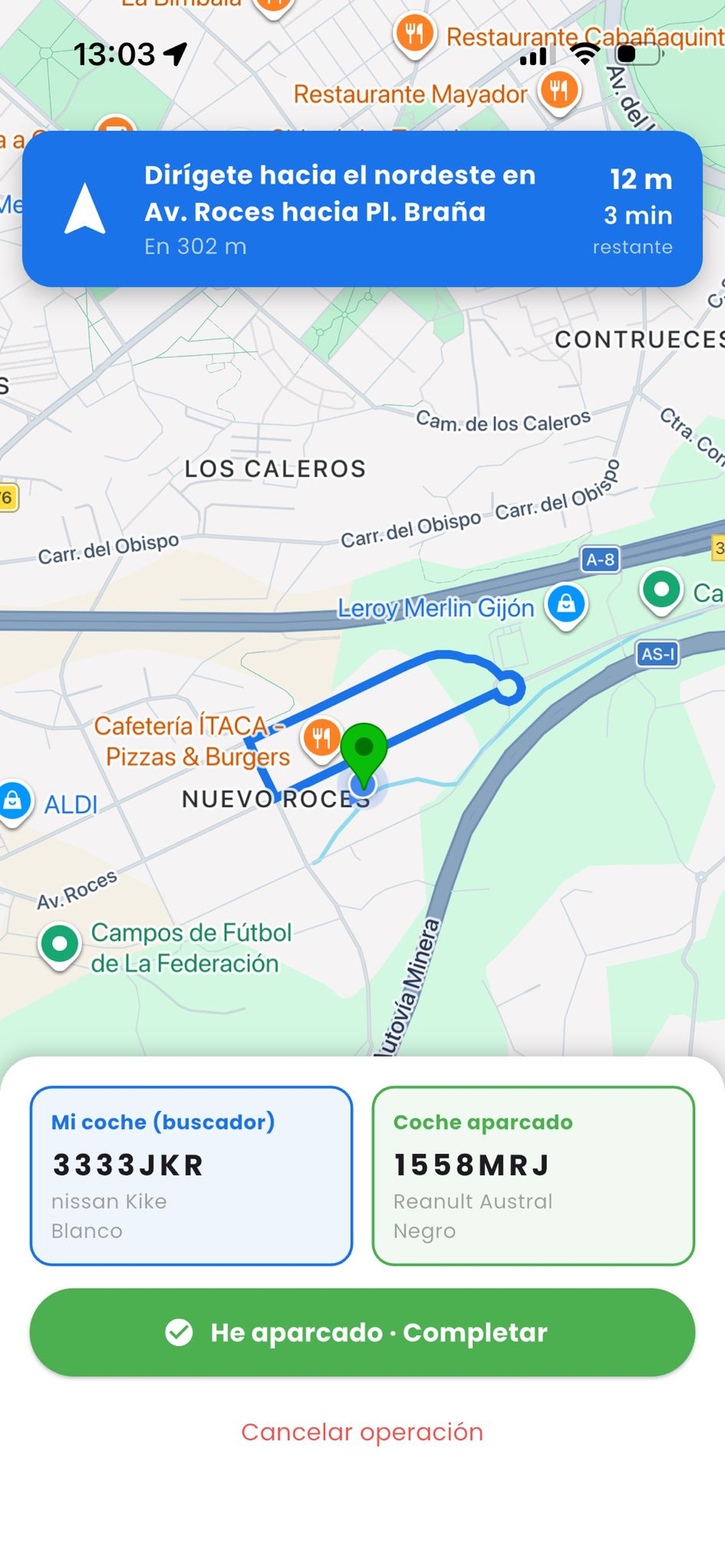 Buscador en camino